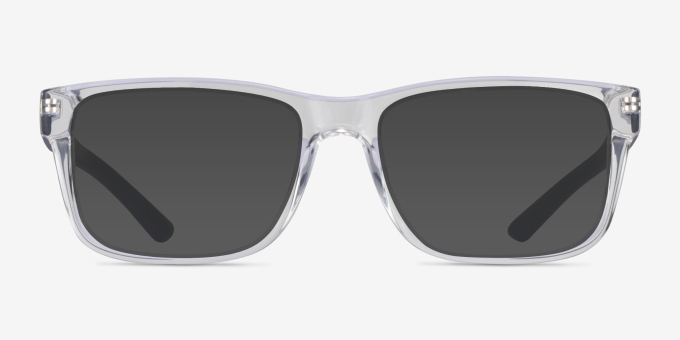 Armani Exchange AX3016 Shiny Crystal PlastiqueMontures de lunettes de vue d'EyeBuyDirect, Avec des Verres Teintés