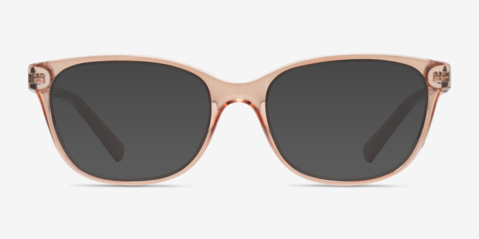Armani Exchange AX3037 Transparent Champagne PlastiqueMontures de lunettes de vue d'EyeBuyDirect, Avec des Verres Teintés
