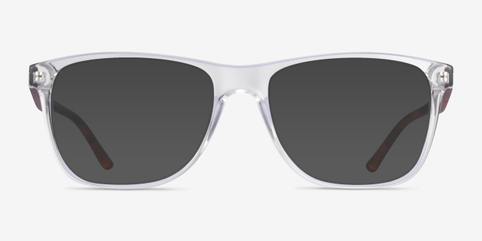 Armani Exchange AX3048 Shiny Crystal PlasticEyeglass Frames from EyeBuyDirect, with Tinted Lenses