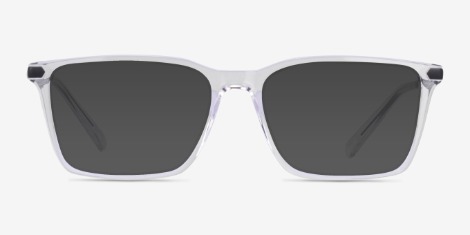 Armani Exchange AX3077 Crystal Clear MetalEyeglass Frames from EyeBuyDirect, with Tinted Lenses