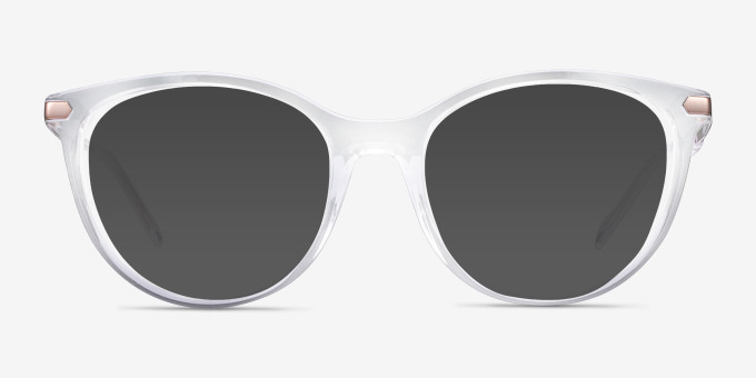 Armani Exchange AX3078 Shiny Crystal PlastiqueMontures de lunettes de vue d'EyeBuyDirect, Avec des Verres Teintés
