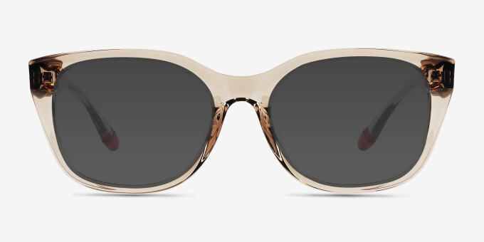 Armani Exchange AX3099U Transparent Champagne Alternative MaterialsEyeglass Frames from EyeBuyDirect, with Tinted Lenses