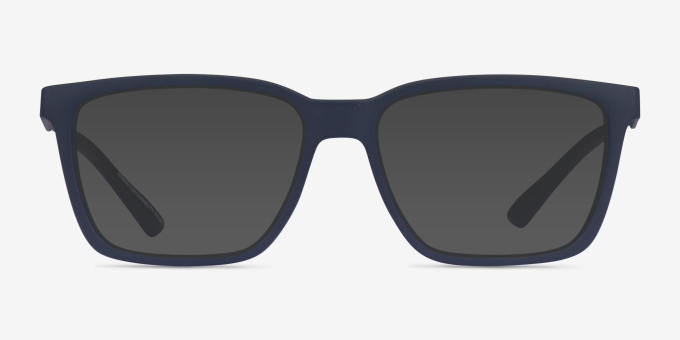 Armani Exchange AX3103 Matte Navy Matériaux biosourcésMontures de lunettes de vue d'EyeBuyDirect, Avec des Verres Teintés