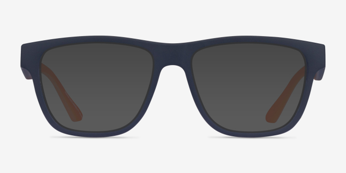 Armani Exchange AX3105 Navy Alternative MaterialsEyeglass Frames from EyeBuyDirect, with Tinted Lenses
