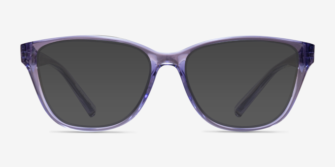Armani Exchange AX3111U Shiny Transparent Purple Alternative MaterialsEyeglass Frames from EyeBuyDirect, with Tinted Lenses