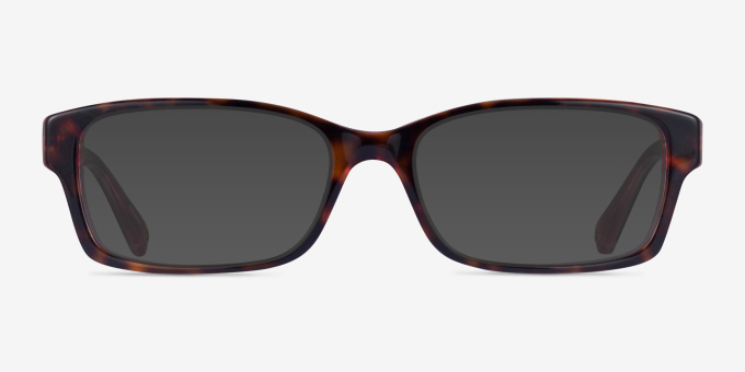 Coach HC6040 Brooklyn Pink Tortoise AcetateEyeglass Frames from EyeBuyDirect, with Tinted Lenses