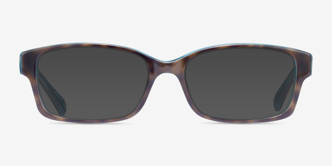 Coach HC6040 Brooklyn Tortoise Green AcetateEyeglass Frames from EyeBuyDirect, with Tinted Lenses