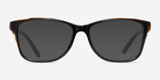Coach HC6129 Black Tortoise AcetateEyeglass Frames from EyeBuyDirect, with Tinted Lenses