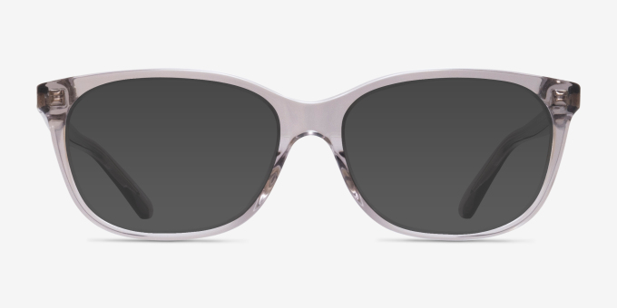 Coach HC6139U Transparent Gray AcetateEyeglass Frames from EyeBuyDirect, with Tinted Lenses