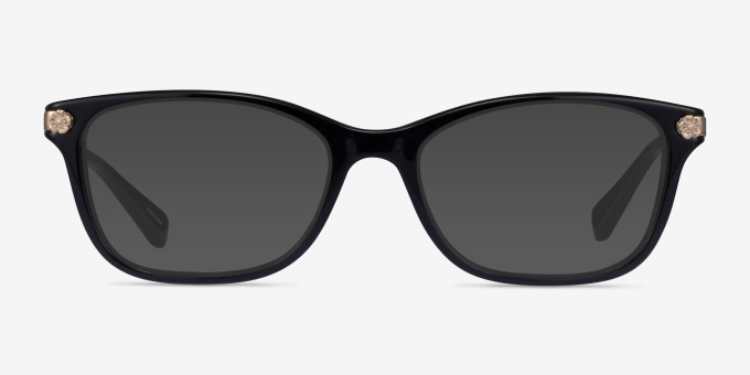 Coach HC6142 Black AcetateEyeglass Frames from EyeBuyDirect, with Tinted Lenses
