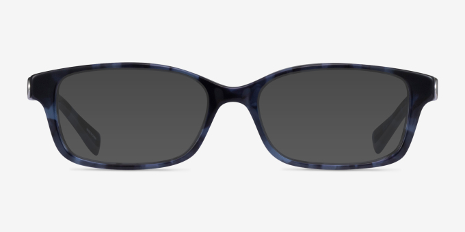 Coach HC6148 Blue Tortoise AcetateEyeglass Frames from EyeBuyDirect, with Tinted Lenses