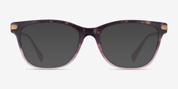 Coach HC6176 Rose Tortoise Gradient AcetateEyeglass Frames from EyeBuyDirect, with Tinted Lenses