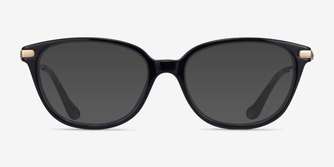 Coach HC6185 Black AcetateEyeglass Frames from EyeBuyDirect, with Tinted Lenses