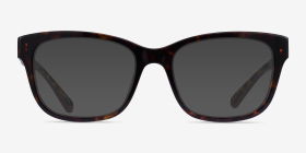 Coach HC6197U Écaille Noire Acétate Montures de lunettes de vue d'EyeBuyDirect, with Tinted Lenses