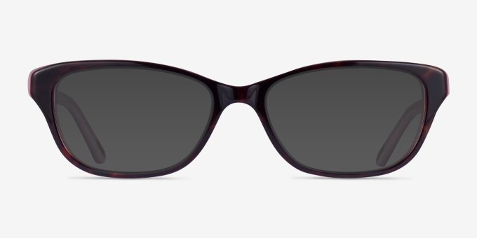 Ralph RA7020 Dark Tortoise AcetateEyeglass Frames from EyeBuyDirect, with Tinted Lenses