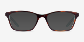 Ralph RA7044 Tortoise Blue Acétate Montures de lunettes de vue d'EyeBuyDirect, with Tinted Lenses