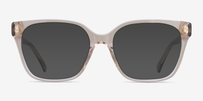 Ralph RA7158U Clear Brown AcetateEyeglass Frames from EyeBuyDirect, with Tinted Lenses