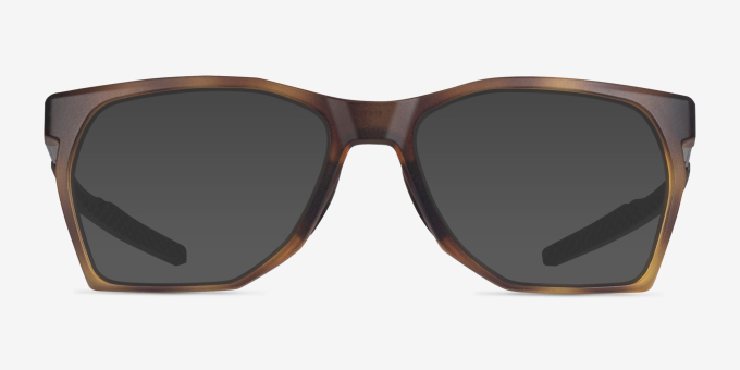 Oakley Ctrlnk Brown Tortoise PlasticEyeglass Frames from EyeBuyDirect, with Tinted Lenses