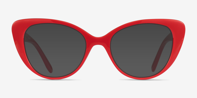 Vogue Eyewear VO5422 Red PlasticEyeglass Frames from EyeBuyDirect, with Tinted Lenses