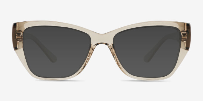 Vogue Eyewear VO5483 Transparent Champagne PlasticEyeglass Frames from EyeBuyDirect, with Tinted Lenses