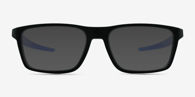 Oakley Port Bow Black PlasticEyeglass Frames from EyeBuyDirect, with Tinted Lenses