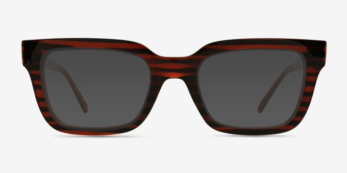 Vogue Eyewear VO5611B Striped Alternative MaterialsEyeglass Frames from EyeBuyDirect, with Tinted Lenses