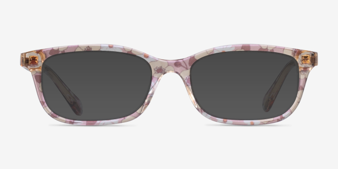 Coach HC6174 Pink Floral AcetateEyeglass Frames from EyeBuyDirect, with Tinted Lenses