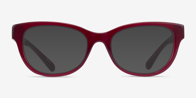 Coach HC6187 Milky Burgundy Alternative MaterialsEyeglass Frames from EyeBuyDirect, with Tinted Lenses