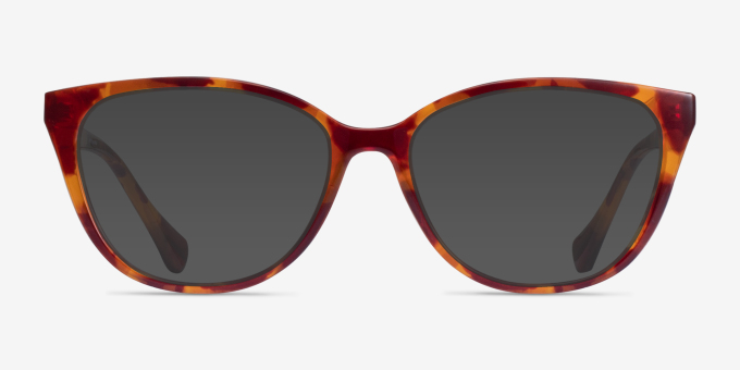 Ralph RA7135 Tortoise PlasticEyeglass Frames from EyeBuyDirect, with Tinted Lenses
