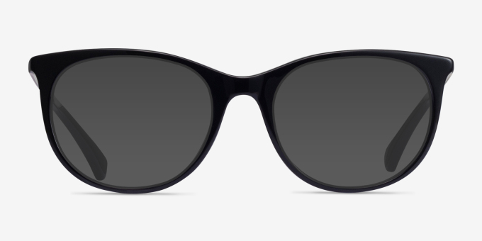Ralph RA7139 Shiny Black AcetateEyeglass Frames from EyeBuyDirect, with Tinted Lenses