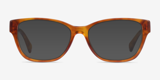 Ralph RA7150 Tortoise AcetateEyeglass Frames from EyeBuyDirect, with Tinted Lenses