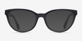 Coach HC6210U Transparent Gray Acétate Montures de lunettes de vue d'EyeBuyDirect, with Tinted Lenses