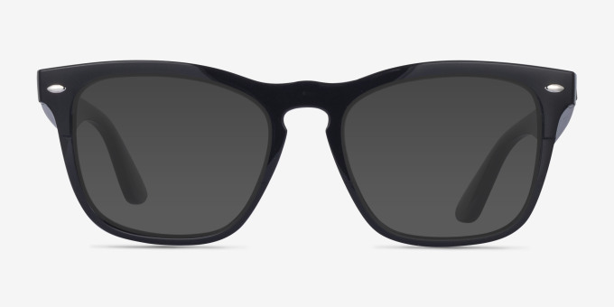 Ray-Ban RB4487V Steve Black Alternative MaterialsEyeglass Frames from EyeBuyDirect, with Tinted Lenses