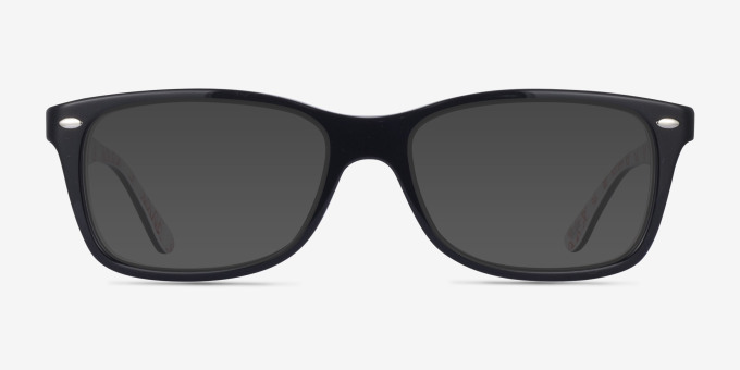 Ray-Ban RB5228 Black Floral AcetateEyeglass Frames from EyeBuyDirect, with Tinted Lenses