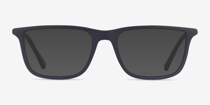 Armani Exchange AX3126 Bleu marine Matériaux biosourcésMontures de lunettes de vue d'EyeBuyDirect, Avec des Verres Teintés