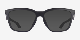 Oakley Enigma Mass Satin Black Métal Montures de lunettes de vue d'EyeBuyDirect, with Tinted Lenses