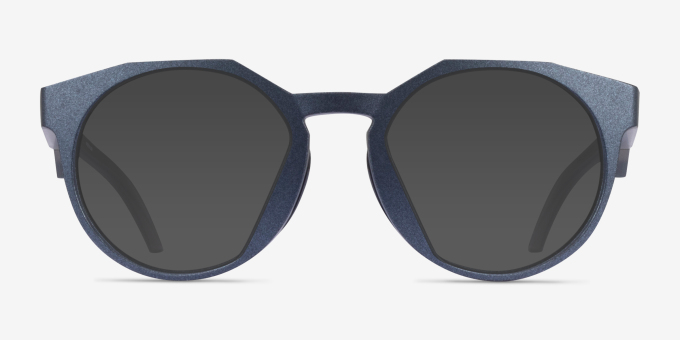 Oakley OX8139A HSTN Matte Blue PlasticEyeglass Frames from EyeBuyDirect, with Tinted Lenses