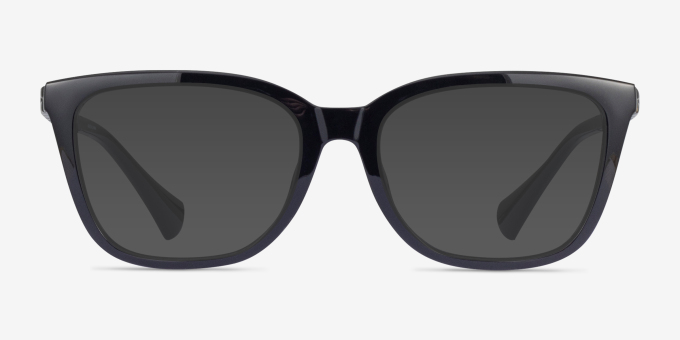 Ralph RA7178U Black PlasticEyeglass Frames from EyeBuyDirect, with Tinted Lenses
