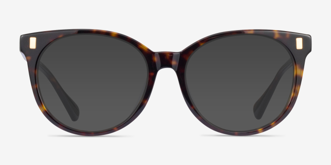 Ralph RA7182U Écaille Noire AcétateMontures de lunettes de vue d'EyeBuyDirect, Avec des Verres Teintés