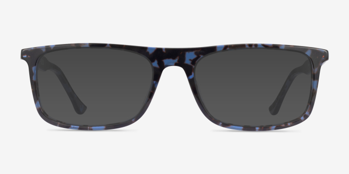 Ray-Ban RB5440 Blue Tortoise AcetateEyeglass Frames from EyeBuyDirect, with Tinted Lenses