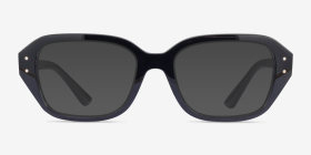 Ray-Ban RB7258 SHEA Noir Éco-responsable Montures de lunettes de vue d'EyeBuyDirect, with Tinted Lenses