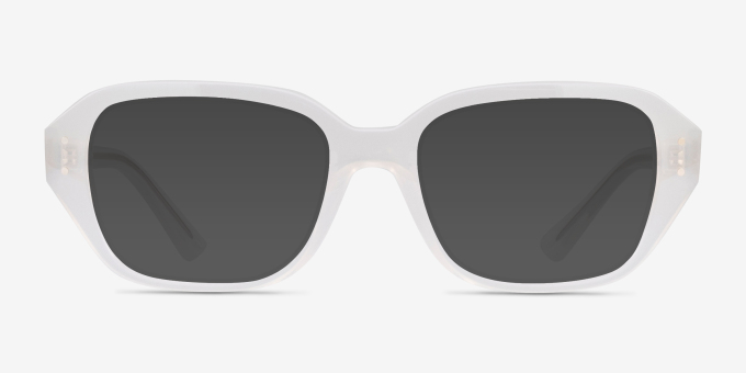 Ray-Ban RB7258 SHEA Cream Alternative MaterialsEyeglass Frames from EyeBuyDirect, with Tinted Lenses