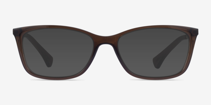 Ralph RA7130 Brown PlasticEyeglass Frames from EyeBuyDirect, with Tinted Lenses