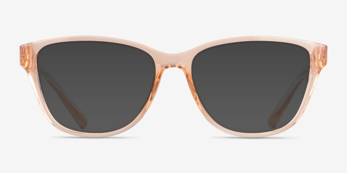 Armani Exchange AX3111U Shiny Transparent Peach Alternative MaterialsEyeglass Frames from EyeBuyDirect, with Tinted Lenses
