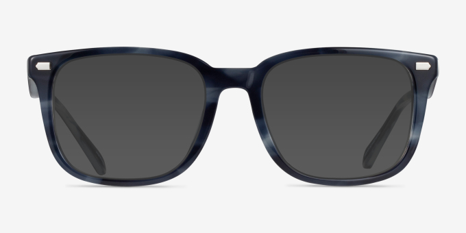 Coach HC6276U Striated Blue Alternative MaterialsEyeglass Frames from EyeBuyDirect, with Tinted Lenses