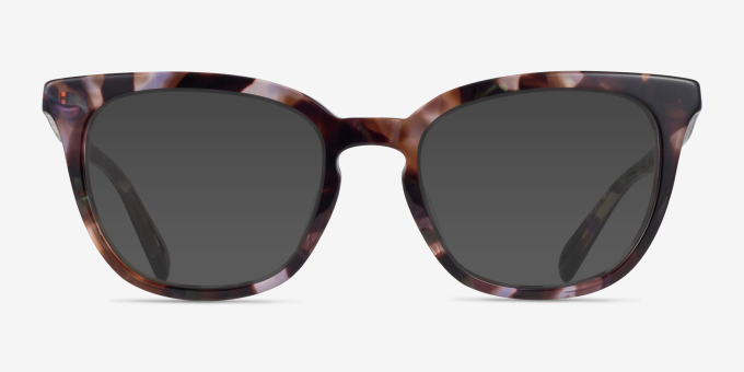 Coach HC6222U Amethyst Pearl Tortoise AcetateEyeglass Frames from EyeBuyDirect, with Tinted Lenses