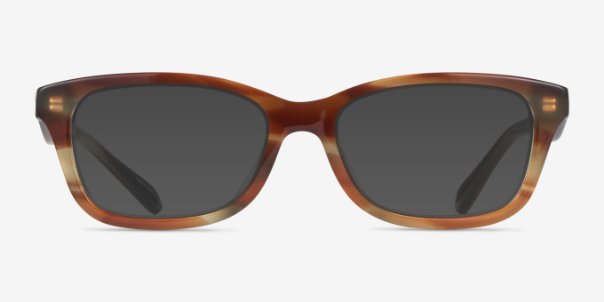 Coach HC6275U Striated Bark Moss AcetateEyeglass Frames from EyeBuyDirect, with Tinted Lenses