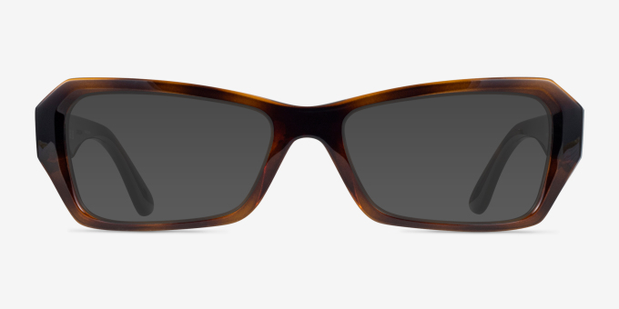 Vogue Eyewear VO5656U Dark Tortoise PlasticEyeglass Frames from EyeBuyDirect, with Tinted Lenses