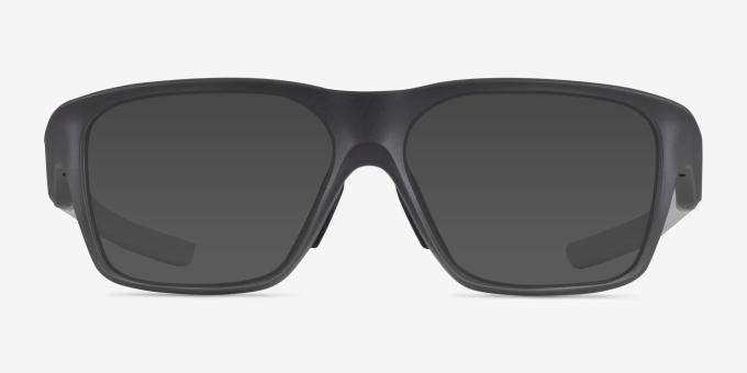 Oakley Versafuse SQ Matte Carbon PlasticEyeglass Frames from EyeBuyDirect, with Tinted Lenses