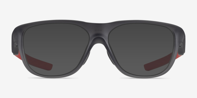 Oakley Versafuse SS Satin Gray Smoke PlasticEyeglass Frames from EyeBuyDirect, with Tinted Lenses